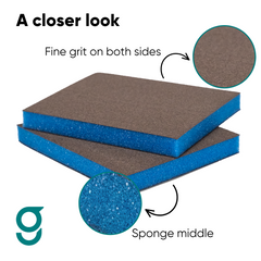 Double Sided Sanding & Finishing Pads | Pack of 2